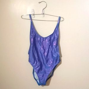 Iridescent bathing suit